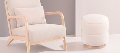 Nieuwste Fauteuil & Poef